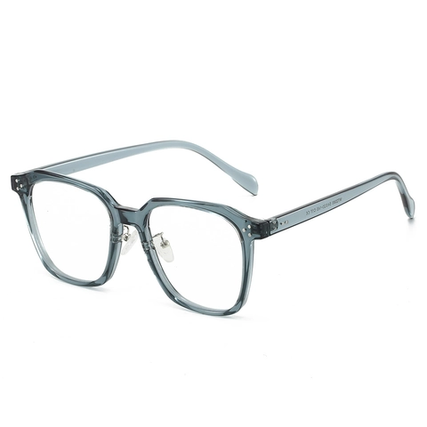 Montatura Per Occhiali Da Vista Quadrata TR90 Anti Luce Blu Montatura Grande Occhiali Alla Moda Leggeri Per Uomo E Donna
