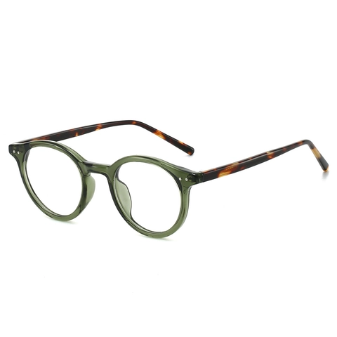 Montatura Per Occhiali Da Vista Rotondi Retrò TR90 Lenti Anti Luce Blu Occhiali Ovali Vintage Per Uomo E Donna