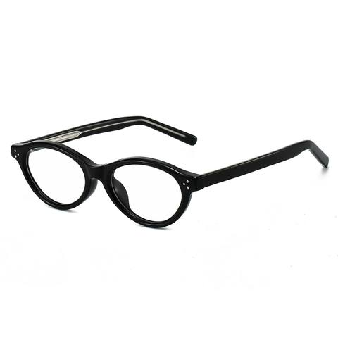 Occhiali Da Vista Ovali Retrò TR90 Montatura Anti Luce Blu Occhiali Di Moda Per Uomo E Donna Lente Chiara Rivetto