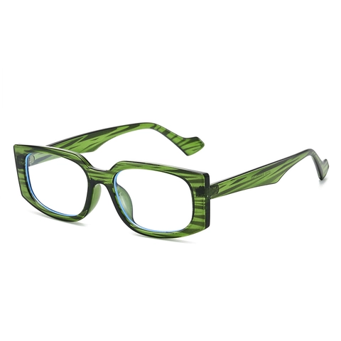 Occhiali Da Vista Quadrati Retro Anti Luce Blu Montatura Acetato Metallo Lenti PC Occhiali Ottici Per Uomini Donne Grande