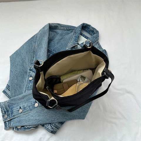 Borsa Tote Di Grande Capacità Strutturata Motivo Geometrico Semplice Borsa A Tralla Di Moda Per Donne Pendolare