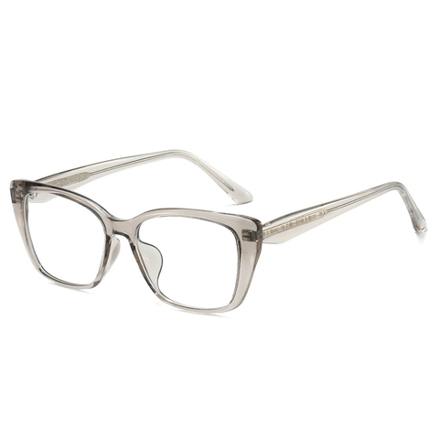 Monturas De Gafas Cuadradas Ojo De Gato Tr90 Anti-Luz Azul Estilo Ins Retro Vintage Gafas Ópticas Para Hombres Mujeres