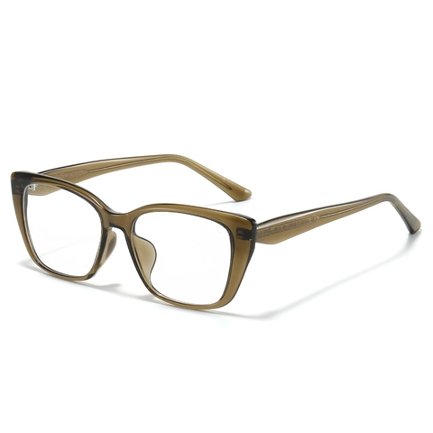Monturas De Gafas Cuadradas Ojo De Gato Tr90 Anti-Luz Azul Estilo Ins Retro Vintage Gafas Ópticas Para Hombres Mujeres