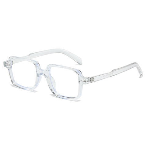 Occhiali Da Sole Quadrati Retrò Montatura PC Anti Luce Blu Protezione UV400 Occhiali Di Moda Per Uomo Donna Esterno