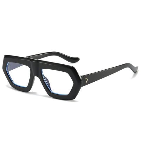 Occhiali Da Sole Esagonali Irregolari Oversize UV400 Montatura In PC Lenti AC Moda Di Tendenza Per Uomo E Donna