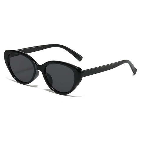 Occhiali Da Sole Vintage Occhio Di Gatto Montatura PC Lenti AC Protezione UV400 Moda Retro Viaggi All Aperto Donna