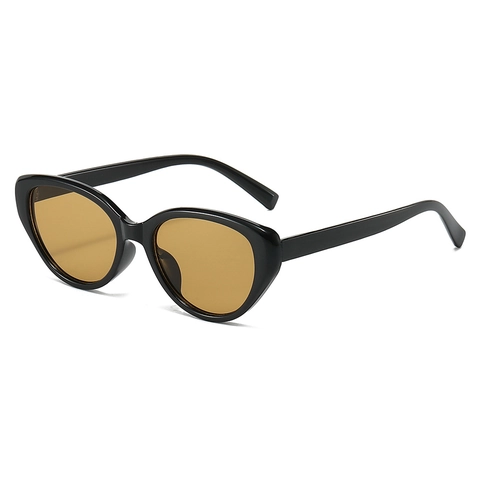 Occhiali Da Sole Vintage Occhio Di Gatto Montatura PC Lenti AC Protezione UV400 Moda Retro Viaggi All Aperto Donna