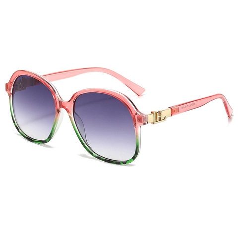 Women Oversized Square Sunglasses Gradient Lens Fashion Plastic Metal Frame UV400 Protection Outdoor Travel Trendy Chic