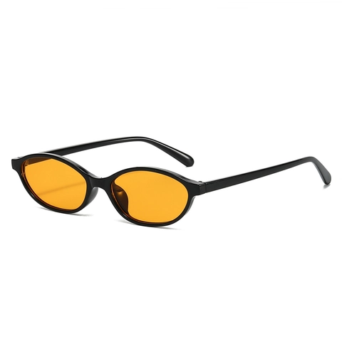 Vintage Ovale Sonnenbrille UV400 Schutz Retro Mode Brille PC Rahmen Outdoor Sonnenschutz Unisex