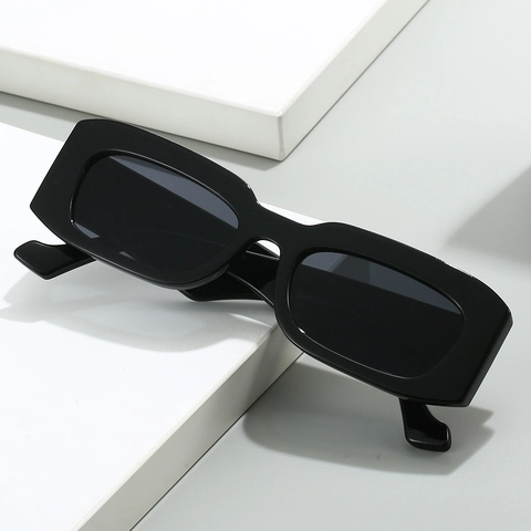 Rectangular Sunglasses Retro Square Frame PC UV400 Protection Vintage Fashion Eyewear For Men Women Outdoor
