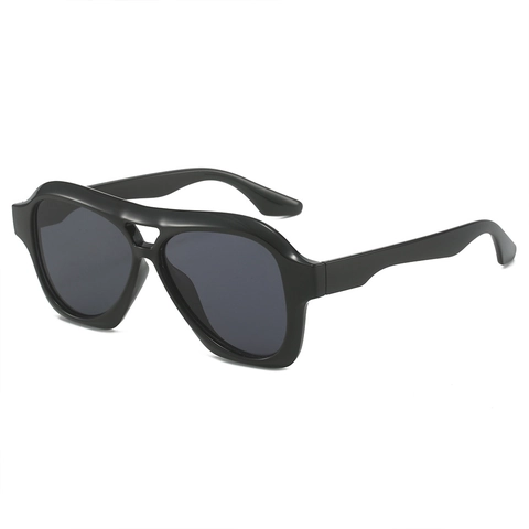 Occhiali Da Sole Aviator Retrò Per Donna Uomo Montatura In PC Lente AC Protezione UV400 Montatura Grande Street Style