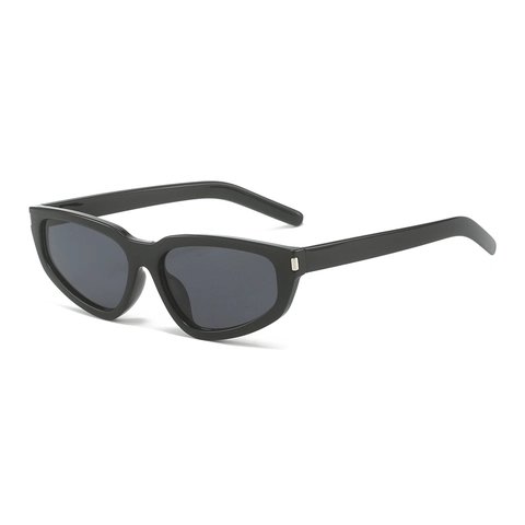Occhiali Da Sole Cat Eye Retrò Protezione UV400 Montatura In PC Lenti AC Occhiali Alla Moda Per Donna Uomo