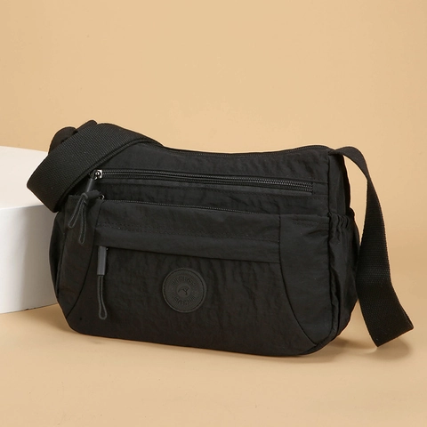 Borsa A Tracolla Donna Impermeabile Nylon Tasche Multiple Leggera Casual Borsa A Spalla Viaggio Semplice