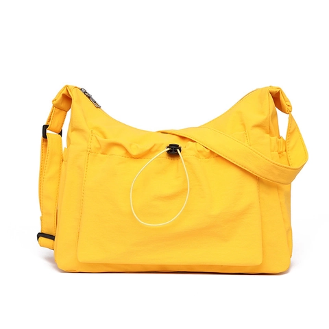 Minimalistische Umhängetasche Oxford Tuch Große Kapazität Kordelzug Tasche Lässige Schultertasche Für Frauen