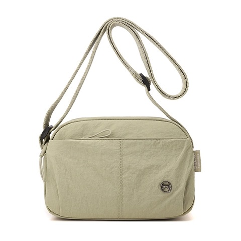 Minimalist Small Square Crossbody Bag Waterproof Nylon Multi Pocket Lightweight Shoulder Bag For Women Casual Daily