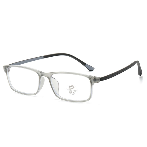 Anti Blue Light Glasses Square PC Frame UV400 Protection Retro Business Eyeglass Frame Rhombus Texture Temples Unisex