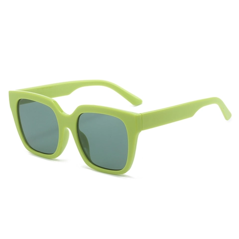 Square Sunglasses PC Frame Oversized UV400 Protection Vintage Fashion Outdoor Travel Eyewear For Women And Men