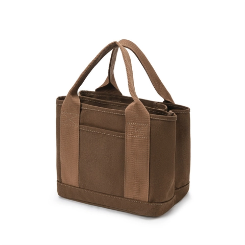 Bolso De Lona Con Múltiples Compartimentos Bolso De Mano Impermeable Gran Capacidad Ligero Estilo Simple Mujeres