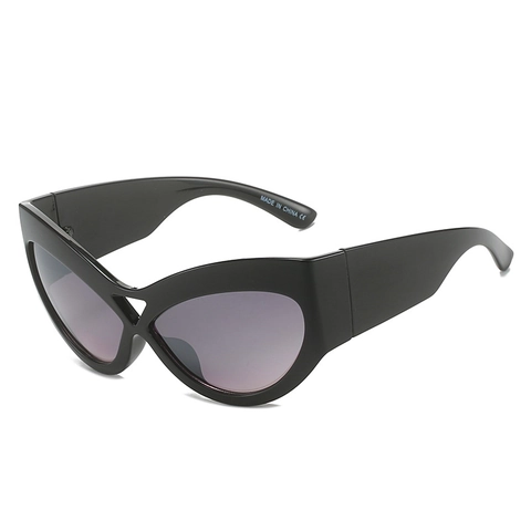 Occhiali Da Sole Cat Eye Oversize Farfalla Montatura Policarbonato Protezione UV400 Hip Hop Occhiali Alla Moda Per Donna Uomo