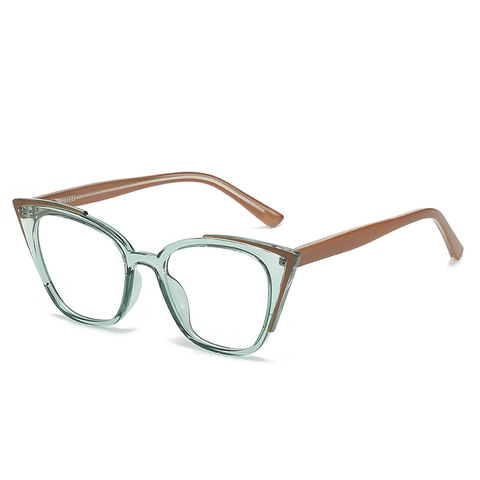 Occhiali Occhio Di Gatto Luce Blu Per Donna Montatura TR90 PC Retro Occhiali Da Vista Di Tendenza