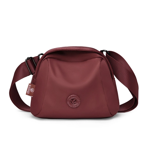Women Crossbody Bag Oxford Cloth Waterproof Multi Pocket Shell Shape Casual Shoulder Bag Wide Adjustable Strap