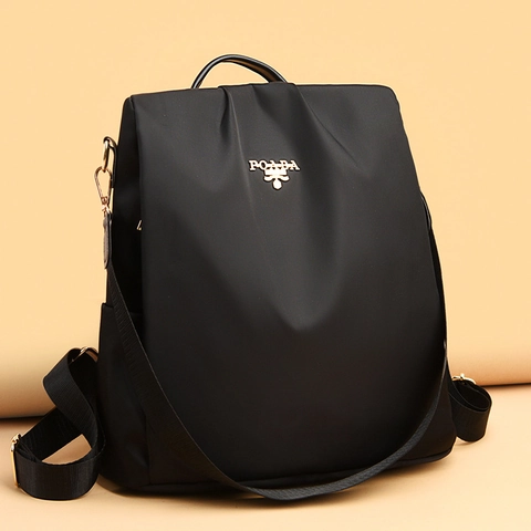 Damen Rucksack Wasserdicht Oxford Nylon Diebstahlschutz Große Kapazität Lässige Reise Mode Bedruckt Leicht