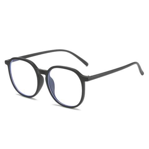 Occhiali Anti Luce Blu TR90 Montatura Grande Retro Rotondi Occhiali Ottici Per Donne Uomini Lenti Comode