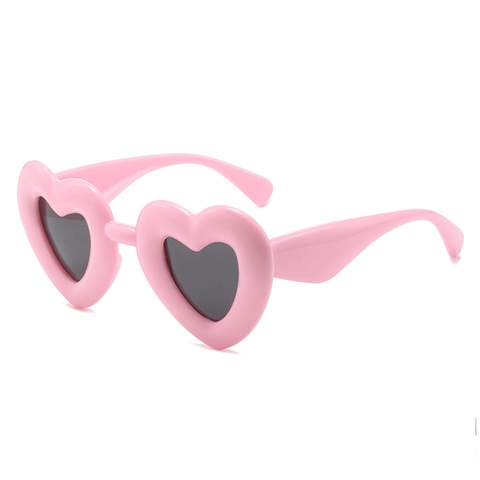 Heart Shaped Sunglasses UV400 Protection Candy Colors Y2K Fashion PC Frame AC Lens Lightweight Party Travel For Women
