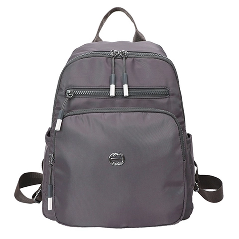 Lichtgewicht Nylon Oxford Rugzak Dames Eenvoudige Mode Grote Capaciteit Multi-Pocket Waterdicht Reizen Dagelijks Schooltas