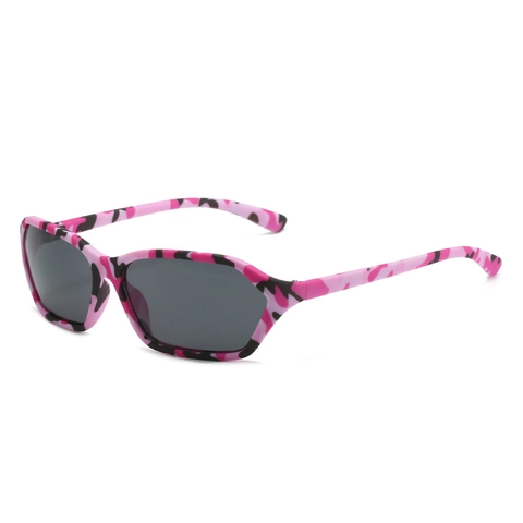 Y2K Sonnenbrille Retro Quadratisch Geometrisch PC Rahmen UV400 Schutz Outdoor Mode Für Damen Herren