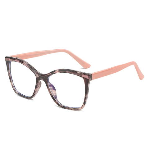Occhiali Da Moda Donna Occhio Di Gatto Luce Blu Bloccanti Montatura TR90 Lenti AC Retro Ottico Decorativo