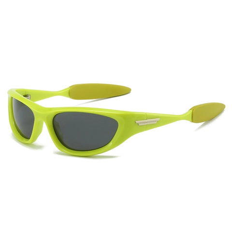 Gafas De Sol Deportivas Polarizadas UV400 Envolventes Cat Eye Montura PC Lente TAC Y2K Tendencia Ciclismo Unisex
