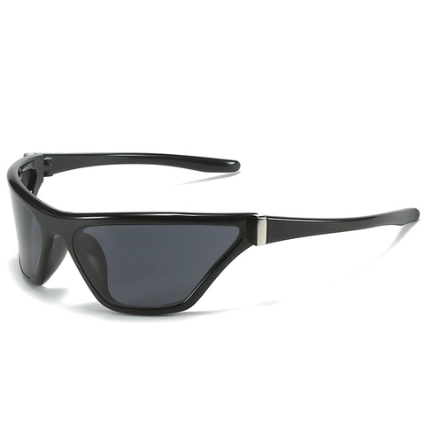 Sport Zonnebril UV400 Bescherming PC Frame Outdoor Fietsen Rijden Y2K Kattenoog Toekomstige Tech Stijl Unisex Brillen