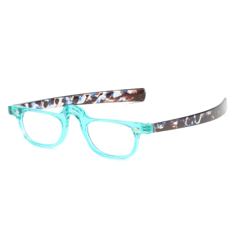 Montura Per Occhiali Anti Luce Blu PC Quadrati Occhiali Da Vista Moda Tendenza Trasparente Tartarugato Per Uomo E Donna