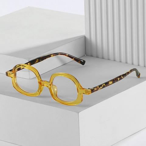 Montature Per Occhiali Ottici Quadrati Retrò Anti Luce Blu Materiale PC Occhiali Di Moda Leggeri Per Uomini Donne
