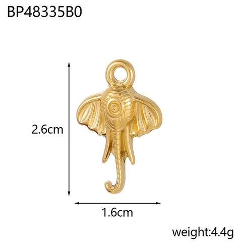 Stainless Steel Animal Shape Pendants For DIY Necklace Bracelet Jewelry Making Supplies Fashion Accessories