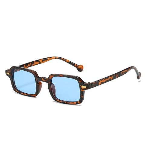 Occhiali Da Sole Quadrati Retro Donne Uomini Protezione UV400 Vintage Moda Occhiali Montatura PC Lenti AC Decorazione Rivetto