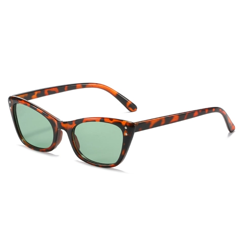 Occhiali Da Sole Retro Cat Eye Montatura PC Protezione UV400 Occhiali Moda Vintage Per Donna E Uomo