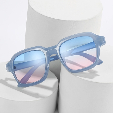 Occhiali Da Sole Quadrati Oversize Protezione UV Montatura PC Moda Street Style Unisex Retro Occhiali