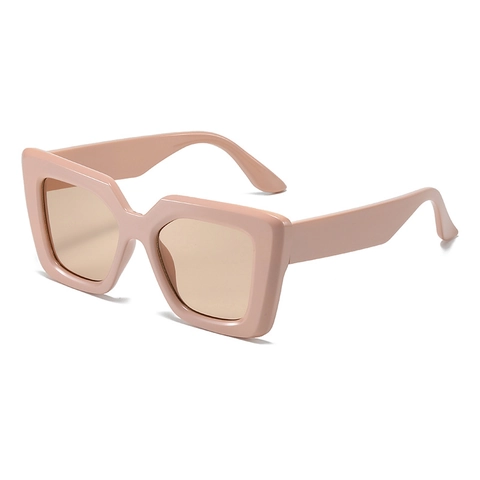 Occhiali Da Sole Quadrati Protezione UV400 Montatura PC Oversize Retro Vintage Moda Per Donne E Uomini