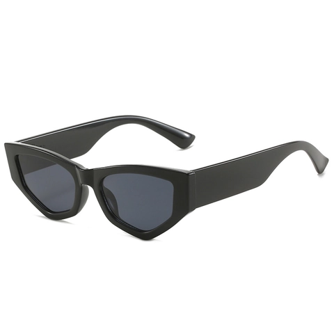 Occhiali Da Sole Occhio Di Gatto Retro Geometrici Irregolari Montatura PC Protezione UV400 Moda Per Donne Uomini