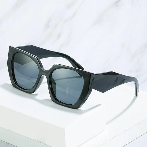 Occhiali Da Sole Quadrati Geometrici Retro Protezione UV400 PC AC Moda Spessi Per Donne Uomini
