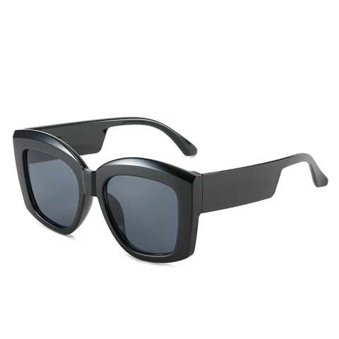 Fashion Oversized Square Sunglasses For Women PC Frame AC Lens UV400 Protection Trendy Big Frame Shades