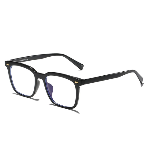 TR90 Square Frame Eyeglasses Anti Blue Light Transparent Fashion Retro Clear Lens For Women
