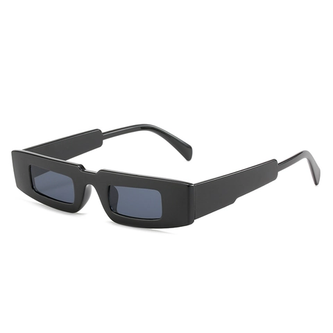 Sunglasses Rectangular Narrow Frame PC UV400 Protection Retro Y2K Fashion Streetwear For Women Men