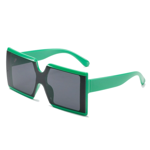 Gafas De Sol Cuadradas Grandes Retro Color Gelatina Montura PC Protección UV400 Moda Mujeres Hombres