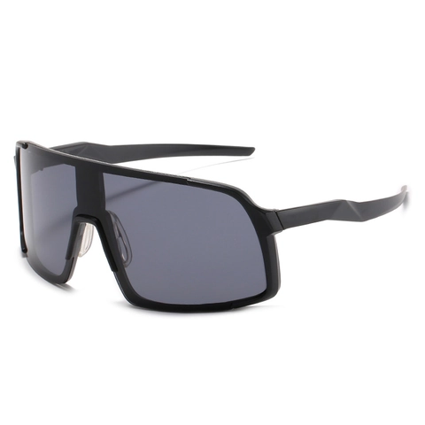 Sportzonnebril PC Oversized UV400 Bescherming Wielrennen Rijden Outdoor Mode Brillen Voor Mannen Vrouwen