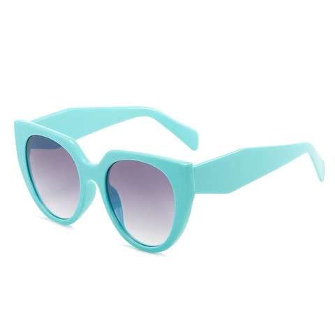 Oversized Cat Eye Sunglasses PC Frame UV400 Protection Retro Trendy Fashion Eyewear For Women Men