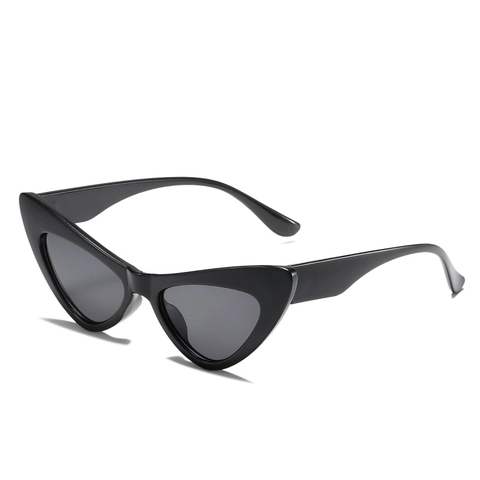 Retro Cat Eye Sunglasses Vintage Small Frame UV400 Protection Fashion Streetwear Women Candy Color PC Plastic Frame