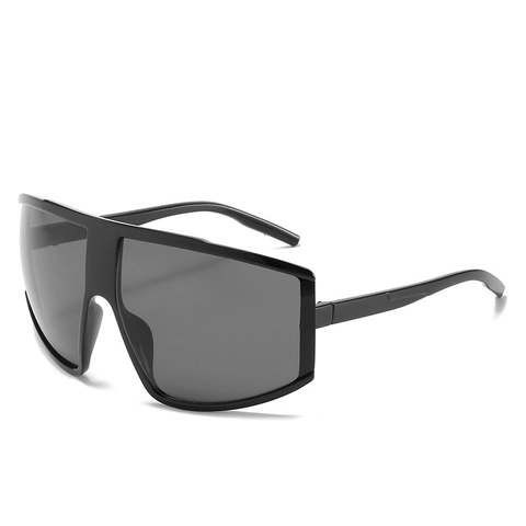 Oversized Cycling Sports Sunglasses UV400 Protection Windproof Shield Fashion Eyewear For Men Women Outdoor Bicycle Riding